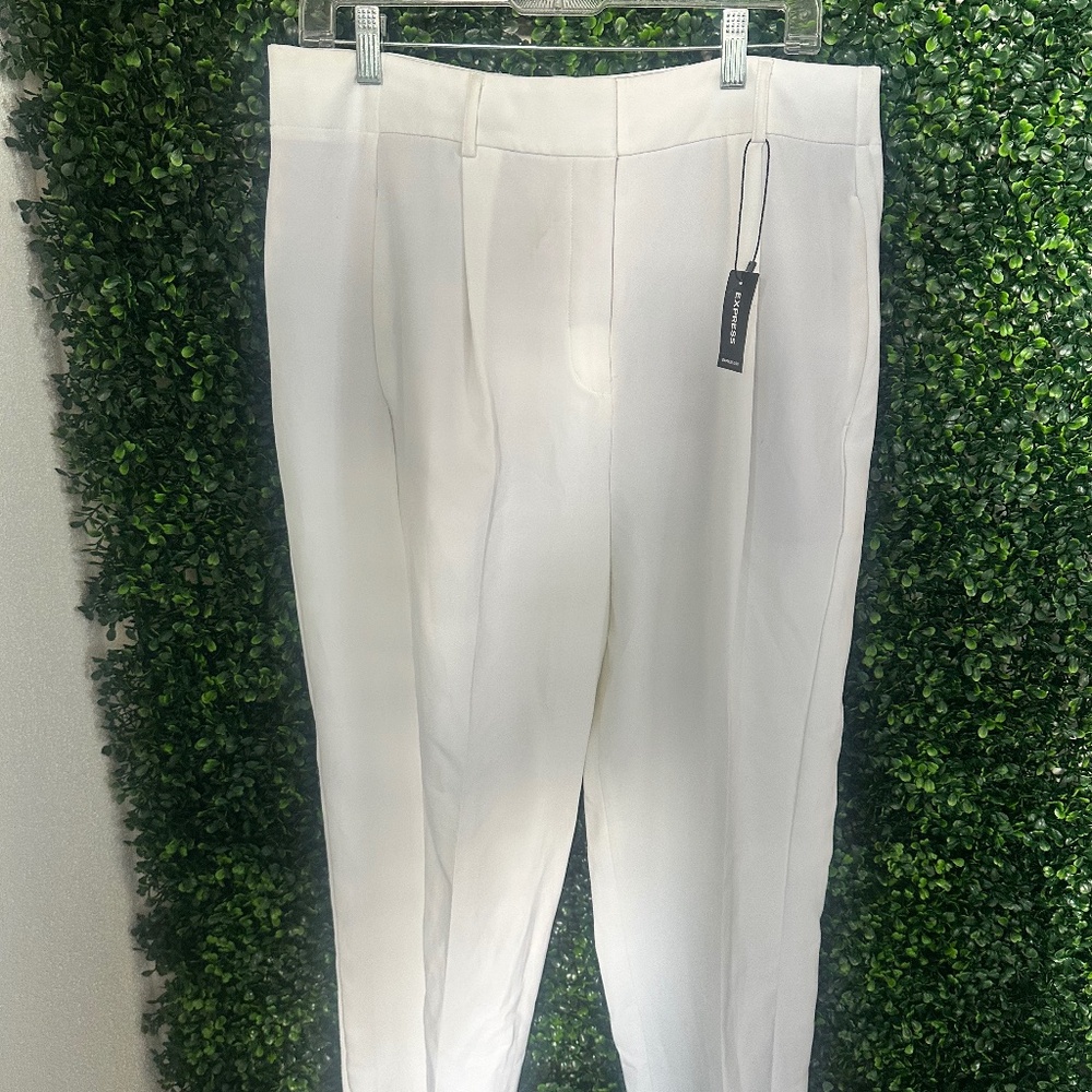 NWT EXPRESS White Pants – Size 12 (Large)